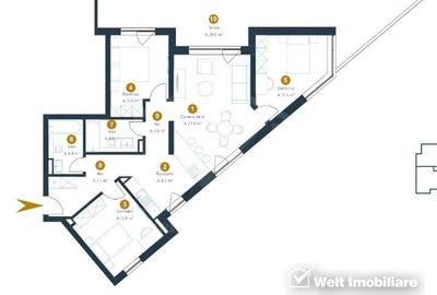 Apartamente de 4 camere, imobil nou zona Marasti, terasa 44 mp ! - 2