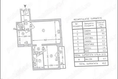 Apartament 2 camere, 1 Parcul Tei(Roata), 40 mp ST, Renovat mobilat total 2025 - 1