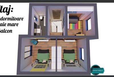 DUPLEX CU 4 CAMERE HORPAZ , CONSTURCTIE DE CALITATE , COMISION 0% - 6