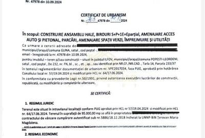 TEREN INTRAVILAN INDUSTRIAL-ZONA A0 - 6