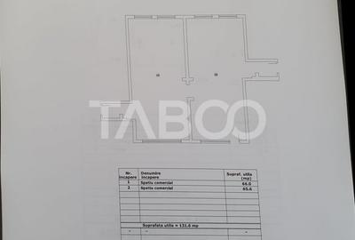 Spațiu comercial, 132 mp în Făgăraș