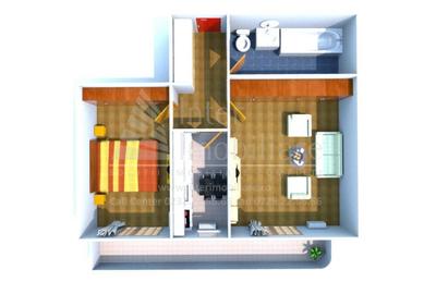 Apartament cu 2 camere în Galata - 2