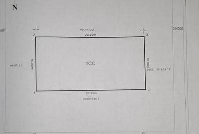 Teren Construcții intravilan de 200 mp, în Palazu Mare - 2