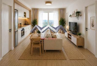 Apartament cu 3 camere semidecomandat în Central - 1