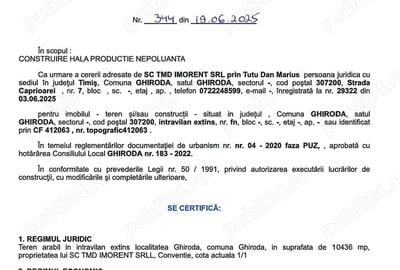 Teren de 10436 mp, în Ghiroda - 4