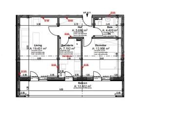 Apartament cu 2 camere decomandat în Theodor Pallady - 2