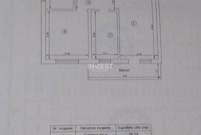 Apartament cu 2 camere decomandat în Valea Lupului - 9