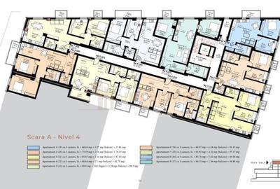 Apartament cu 3 camere în Central - 4