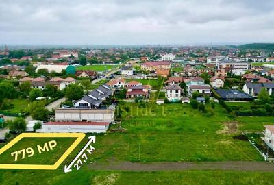 Teren Construcții intravilan de 779 mp, în Dumbrăvița