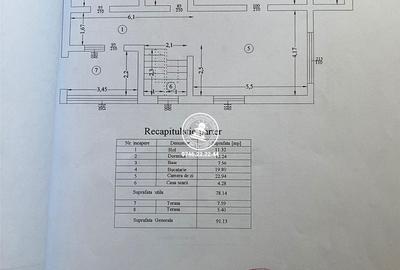 Casă cu 4 camere în Rusenii Noi - 15