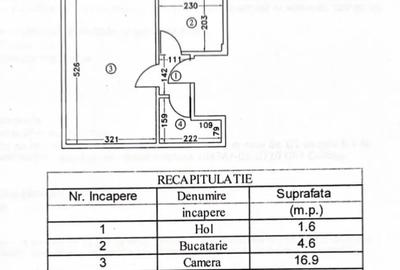 Garsonieră decomandată în George Enescu - 3
