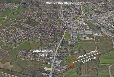 Teren intravilan de vânzare – Timișoara, zona Ciarda Roșie( Calea Buziașului) - 2