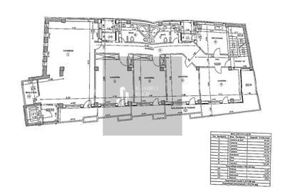 Apartament cu 5 camere decomandat, mobilat în P-ța Unirii - 1