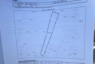 Teren pentru constructie ,20 ari,pozitie excelenta la drumul - 6