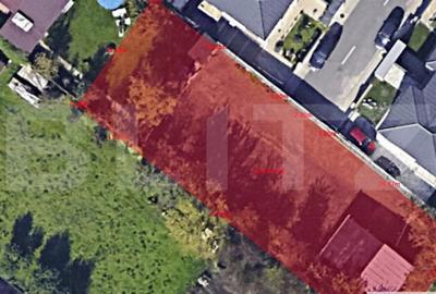 Exclusivitate! Teren intravilan, 877 mp, autorizatie construire, zona Borhanci - 1