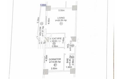 Apartament cu 2 camere, mobilat în Sud - 5