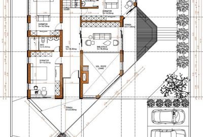 Casă cu 8 camere decomandat cu Teren 504 Mp în Aeroport