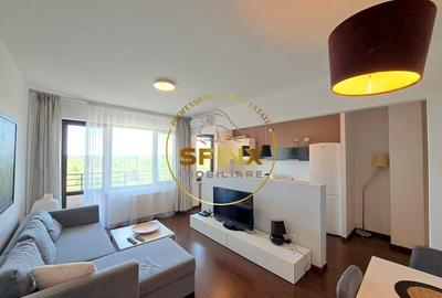 Apartament cu 2 camere semidecomandat, mobilat în Băneasa - 1