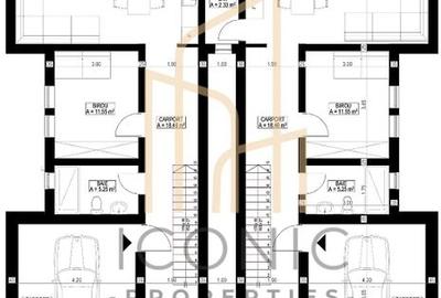 Duplex P+E cu 4 camere si garaj in Giarmata,  comision 0% - 3