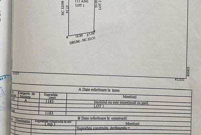 Teren de 1183 mp, în Malcoci - 2