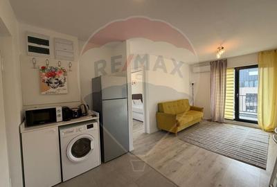 Apartament cu 2 camere semidecomandat, mobilat în Pipera - 12