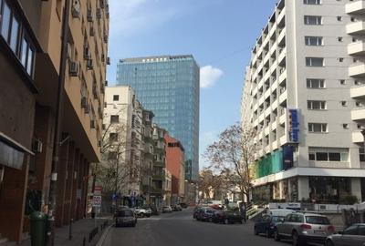 Garsoniera ultracentrala, mob., etaj 7, bloc solid, termoizolat, langa  Cismigiu - 19