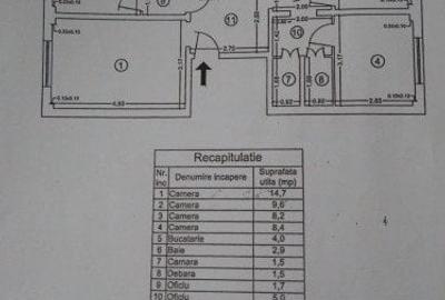 Apartament 4 camere- DECOMANDAT- Tei - 12