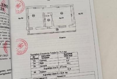 Apartament cu 2 camere decomandat, mobilat în Nord - 7