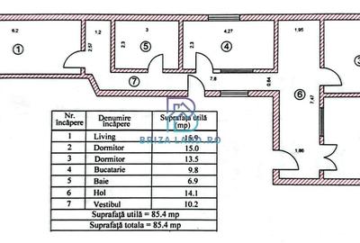 Sos. Chitilei, Colosseum, casa sup. 105mp, 3 camere, teren 211mp - 17