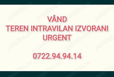 Proprietar Teren de 502m Izvorani - Ilfov - 2