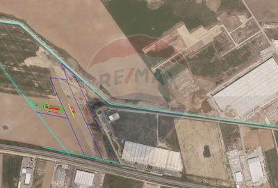 Teren intravilan 93,000mp / Autostrada A1/km 23 - 2