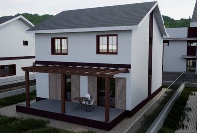 Casă individuală cu 5 camere cu Teren 500 Mp în Central - 1