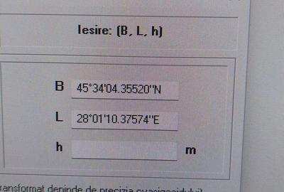 Teren de 2000 mp, în Central