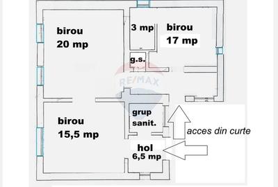 Birou, de 135 mp, în Aurel Vlaicu - 5