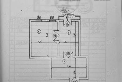 Apartament 2 Camere, Calea Grivi?ei, direct de la Proprietar - 1