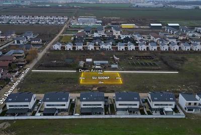 Teren Construcții intravilan de 500 mp, în Tunari - 3