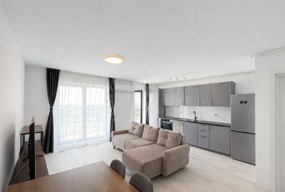 Apartament cu 3 camere decomandat, mobilat în Cantacuzino