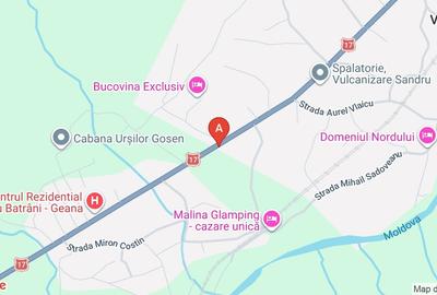 Teren intravilan de 1038 mp, în Vama