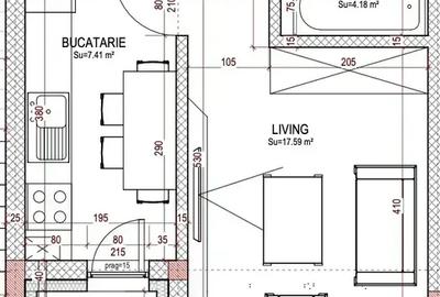 Garsonieră decomandată în Chiajna - 5