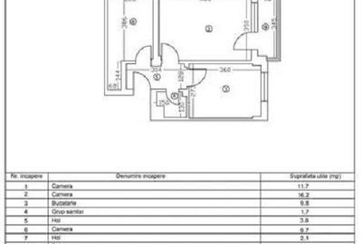 Inel 2, apartament 3 camere, etaj 1, gaze, vanzari Constanta - 8