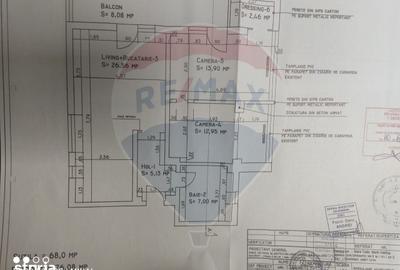 Apartament cu 3 camere semidecomandat în Eminescu - 3