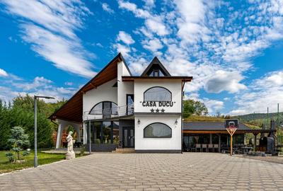 Vila turistica cu 8 camere + casute A-frame, teren 5575 mp Calimanesti, VL - 1