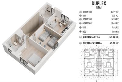 Casa tip duplex sector 3 - 4