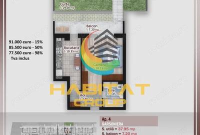 Pallady-Garsoniera cu gradina, confort ?i stil in bloc nou - 3