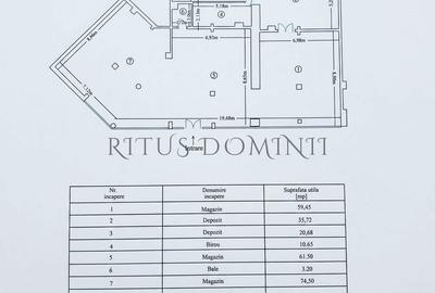 Spațiu comercial, de 265 mp, în Rogerius - 1