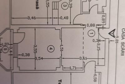 Apartament cu 2 camere semidecomandat în Exterior Vest - 1