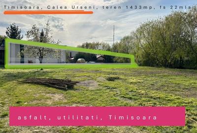 Teren Calea Urseni-Timisoara, super amplasare - 1