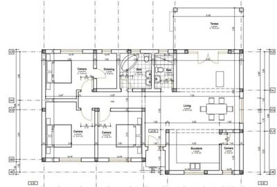 Casă cu 3 camere în Central - 5