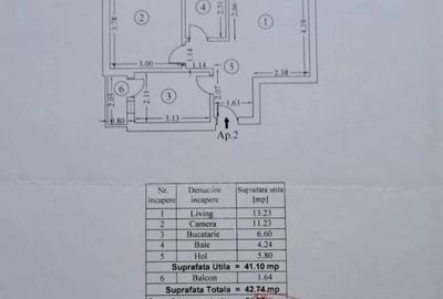 Apartament cu 2 camere decomandat în Bucureștii Noi - 12