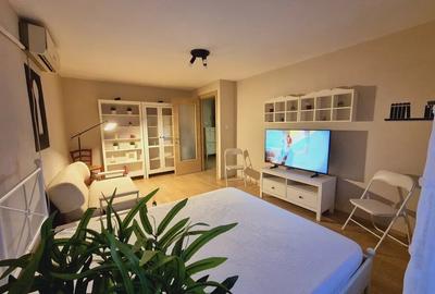 Garsonieră decomandată, mobilată în Lacul Tei